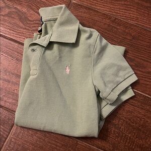 Boys POLO by Ralph Lauren Kids Sage Green Polo Shirt